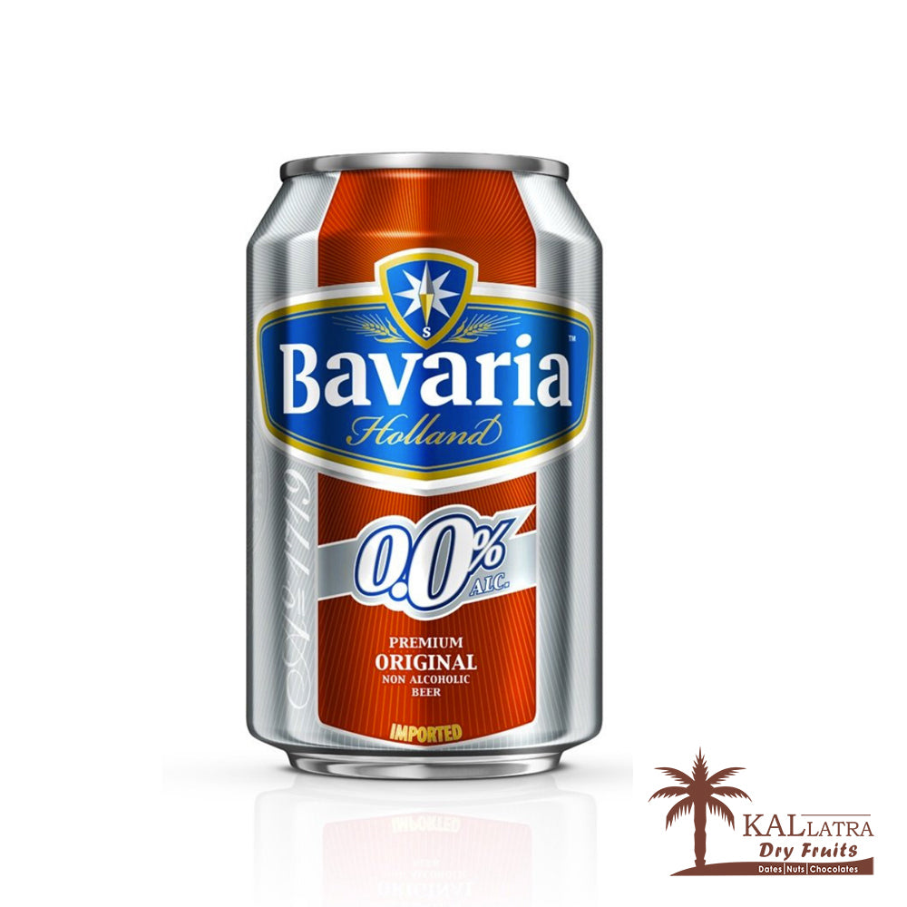 Bavaria NonAlcoholic Beer Original, 330ml (Can) Kallatra Dryfruits