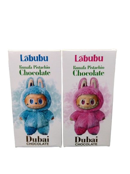 Kunafa Pistachio Chocolate Labubu 100g