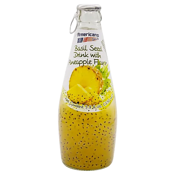 Americano Basil Seed (pineapple) (300ml)