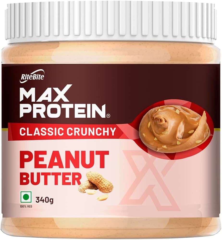 RiteBite Max Protein Classic Crunchy Peanut Butter