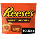 Reese's Miniature Cups Milk Chocolate & Peanut Butter Share Pack, 297 g, Orange