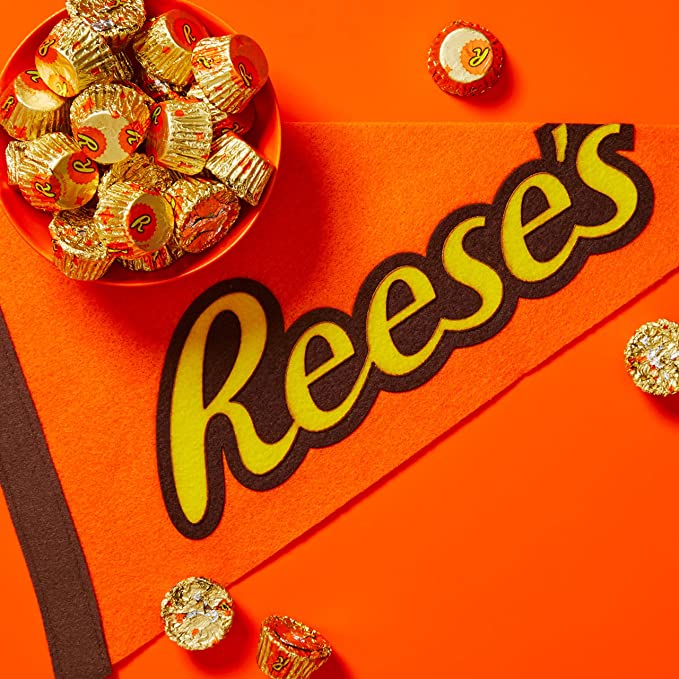 Reese's Miniature Cups Milk Chocolate & Peanut Butter Share Pack, 297 g, Orange