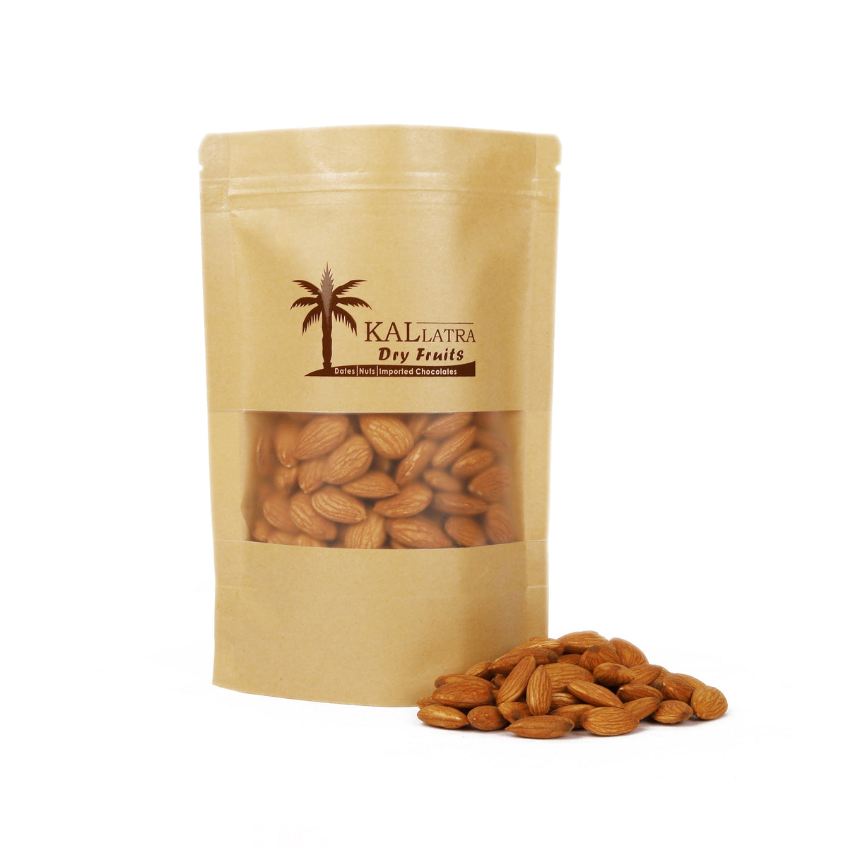 California Almonds Big (Badam) close up