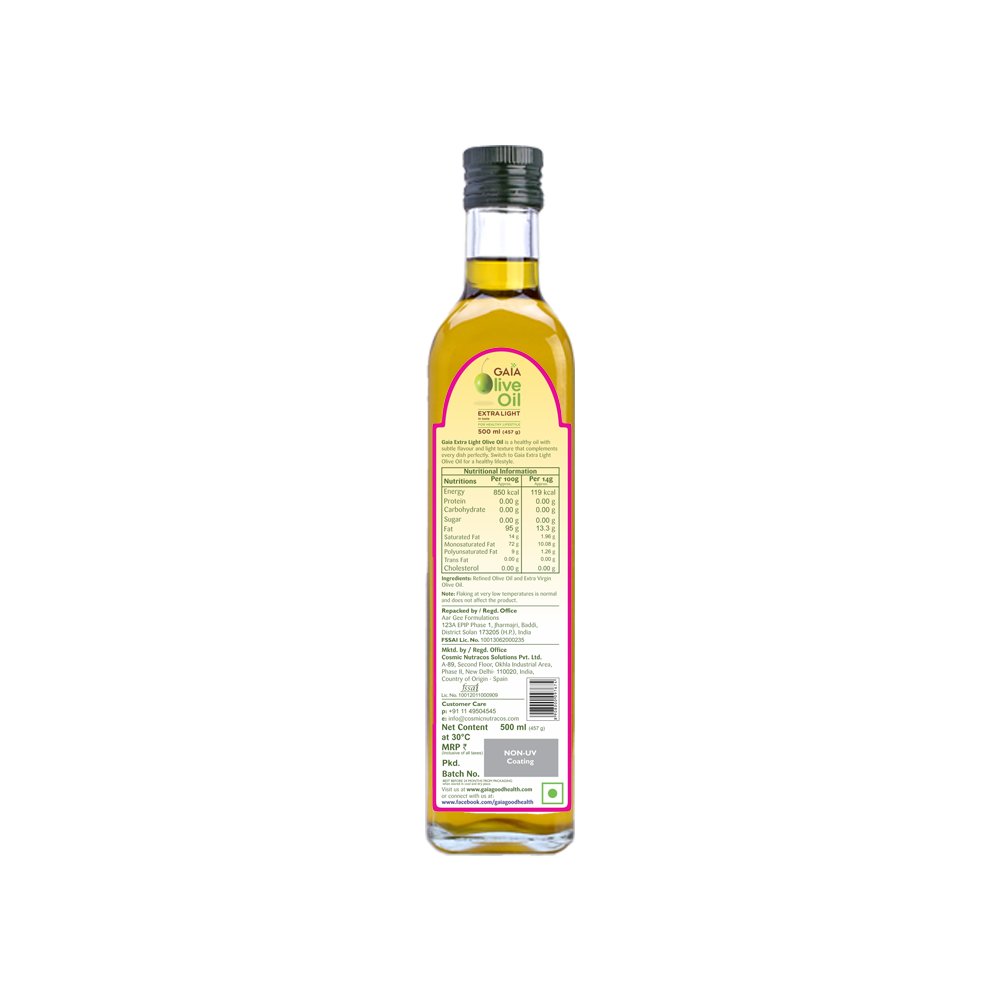 Gaia Extra Light Olive Oil- 500ml