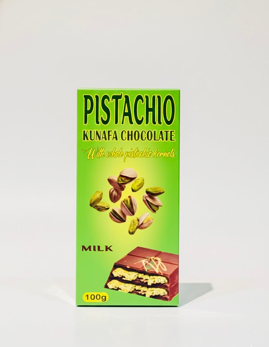 Pistachio Kunafa Chocolate (UAE) 100gm
