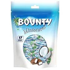 Bounty Miniatures Coconut Filled Chocolate