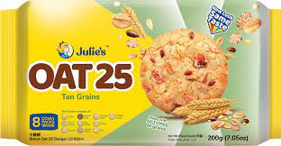Julie's OAT 25 Strawberry Cookies, 200g (Pack)