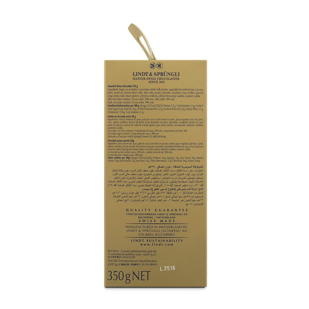 Lindt Swiss Premium Assorted Naps Dark Chocolates, 250 g