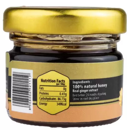 Beelicious - Eucalyptus Honey + Ginger, 30g