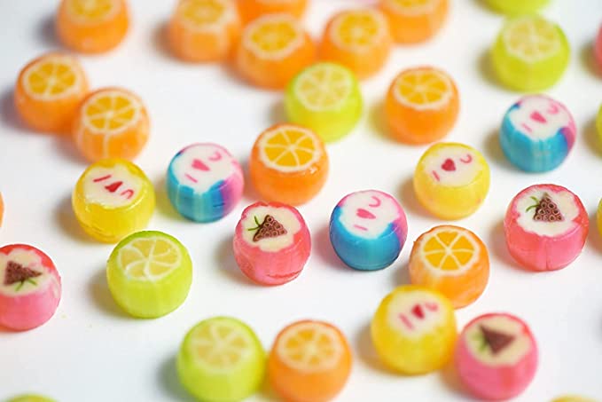 Zubi Candy Fruit Medley Candy Rocks | Hard Candies | Assorted Flavors | Enriched with Vitamin C | 100g