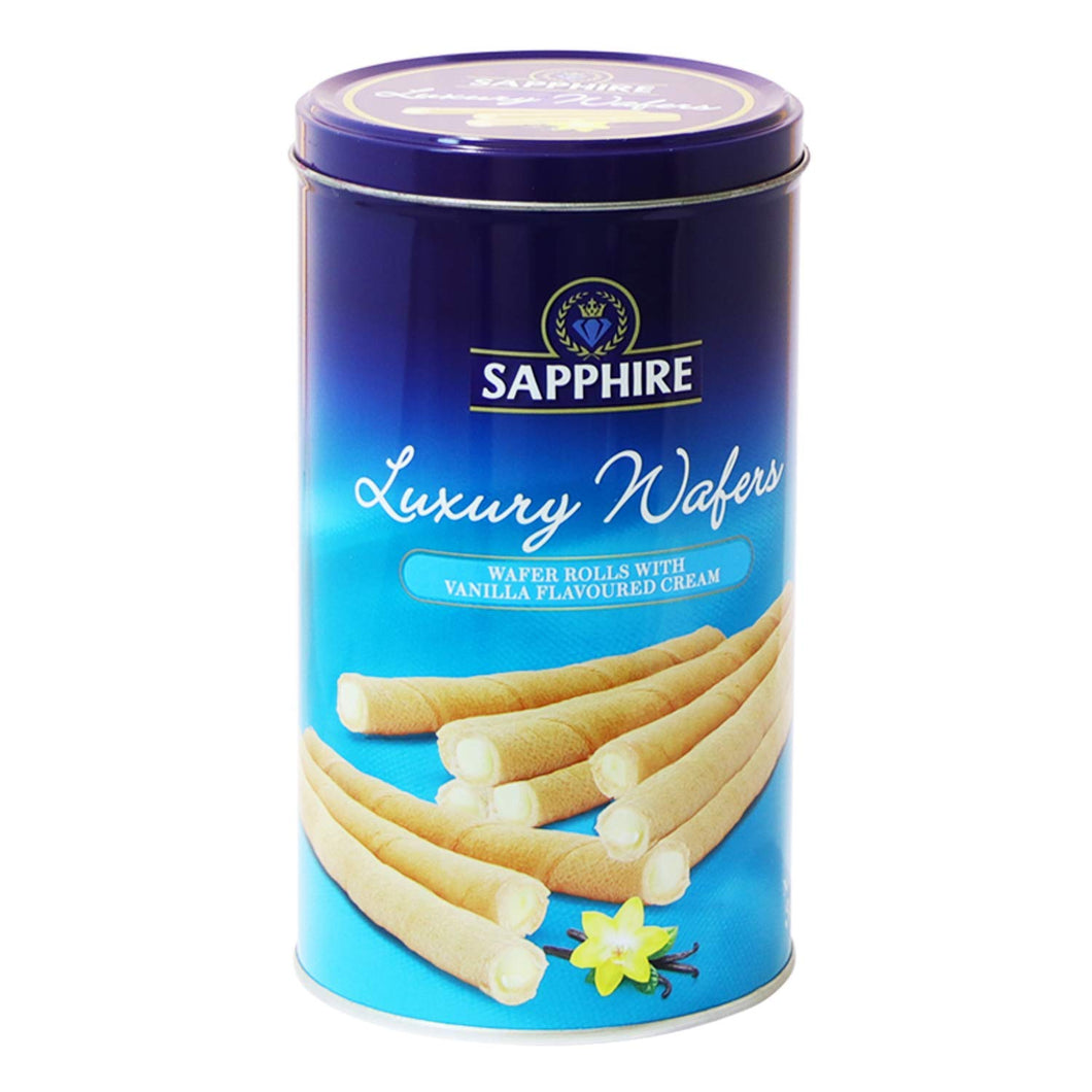 Sapphire Luxury Wafer Rolls Vanilla, 300 g