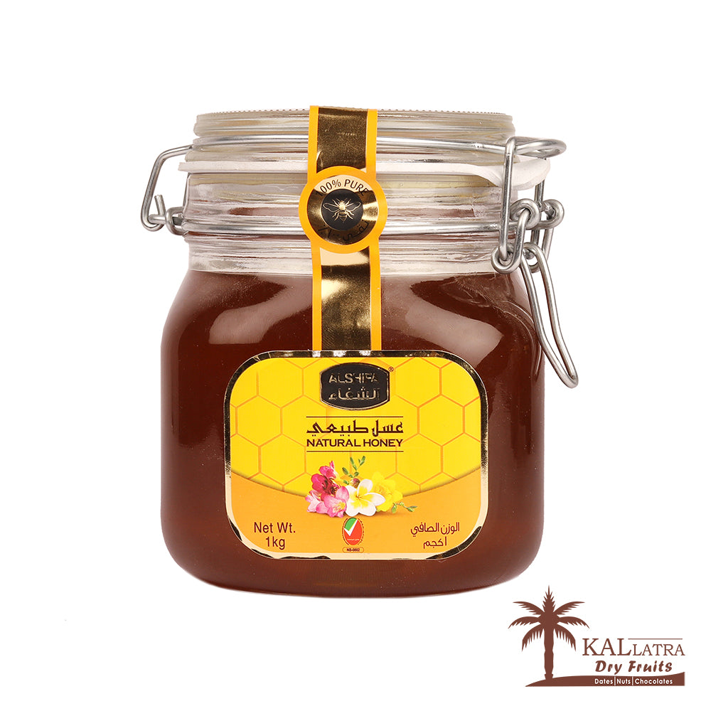 Al Shifa Natural Honey, 1Kg (Bottle)