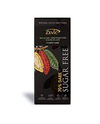 Zevic 70% Dark Chocolate Belgian Cocoa (Sugar Free), 40g