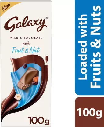 Galaxy Fruit & Nut, 100g (Pack of 1)
