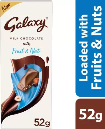 Galaxy Fruit & Nut, 52g (pack of 1)