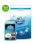 FRESH MELTZ Oral Hygiene Mouth Freshener Sugar Free Mint Flavoured Breath Strips.